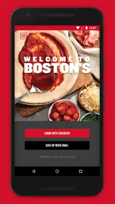 Boston's Pizza Rewards android App screenshot 2